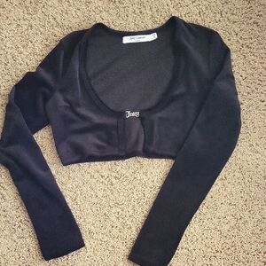 Juicy Couture Elegant Black Bolero